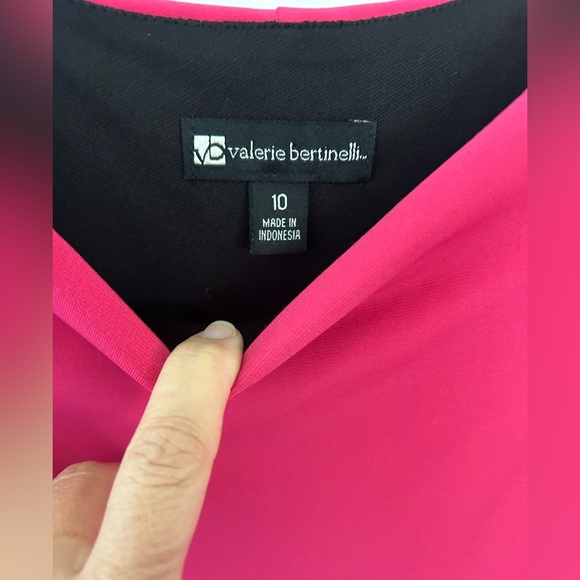 Valerie Bertinelli Pink Dolman Sleeve Sheath Dress Size 10 - Picture 4 of 10